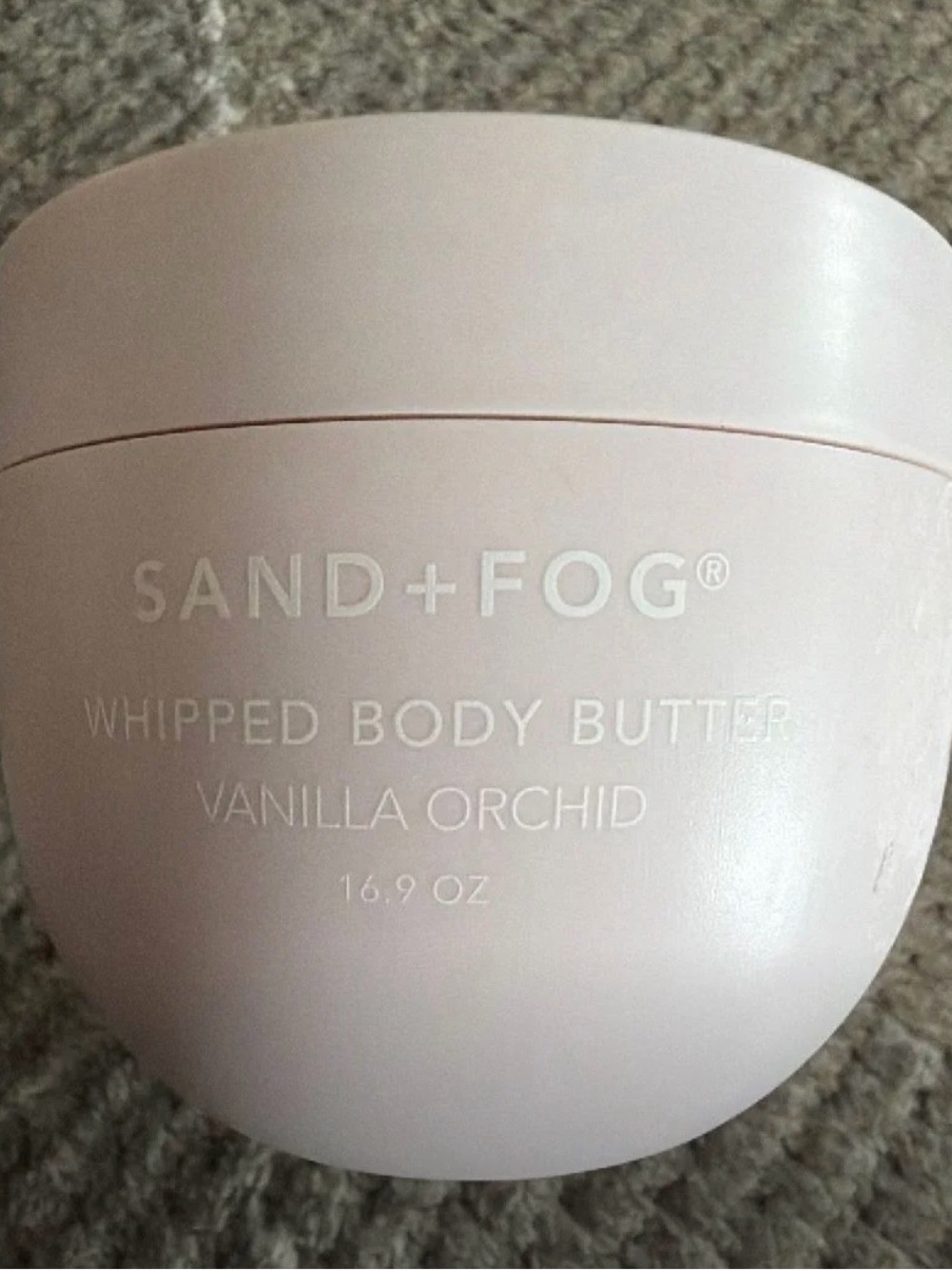 Sand + Fog Vanilla Orchid Whipped Body Butter - Light Pink
